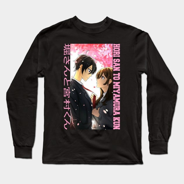 Hori-san to Miyamura-kun Long Sleeve T-Shirt by abdul rahim